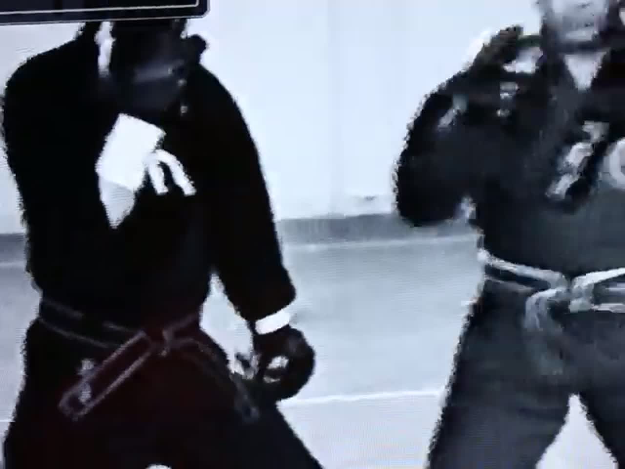 Vidéo Entrainement techniques de poings 1977.webm